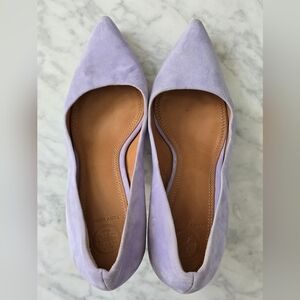 TORY BURCH Elana Lilac Pumps Size 8